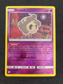 Pokemon Duskull 83/236 Cosmic Eclipse Reverse Holo NM