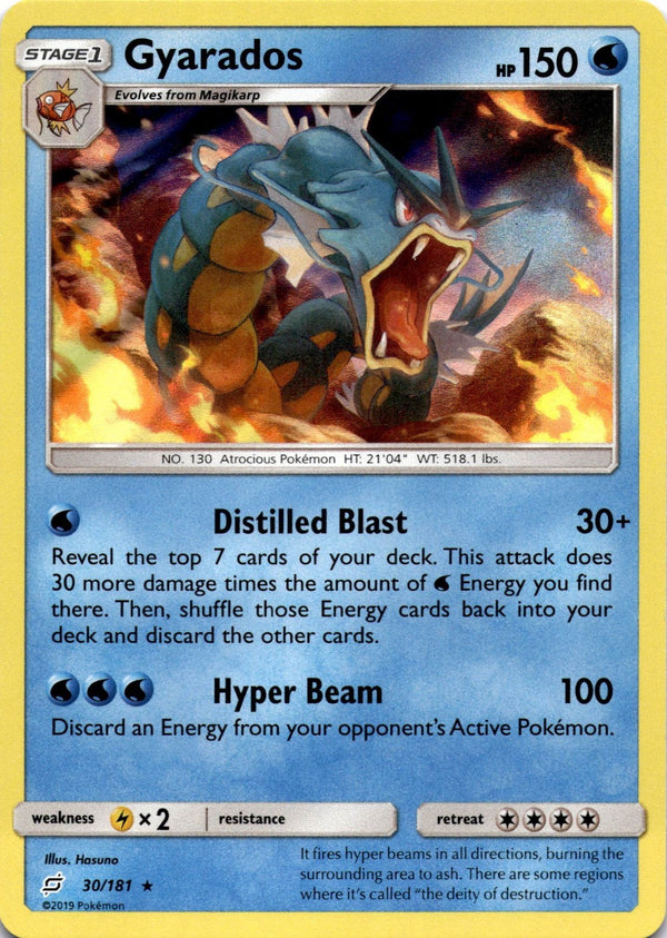 Pokemon Gyarados 30/181 Team Up Holo NM