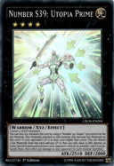 Yugioh Number S39: Utopia Prime CROS-EN094 Super Rare 1st Edition HP