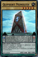 Yugioh Qliphort Monolith PEVO-EN058 Super Rare 1st Edition VLP/NM