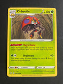 Pokemon Orbeetle 019/202 Sword Shield Base Rare Non Holo NM