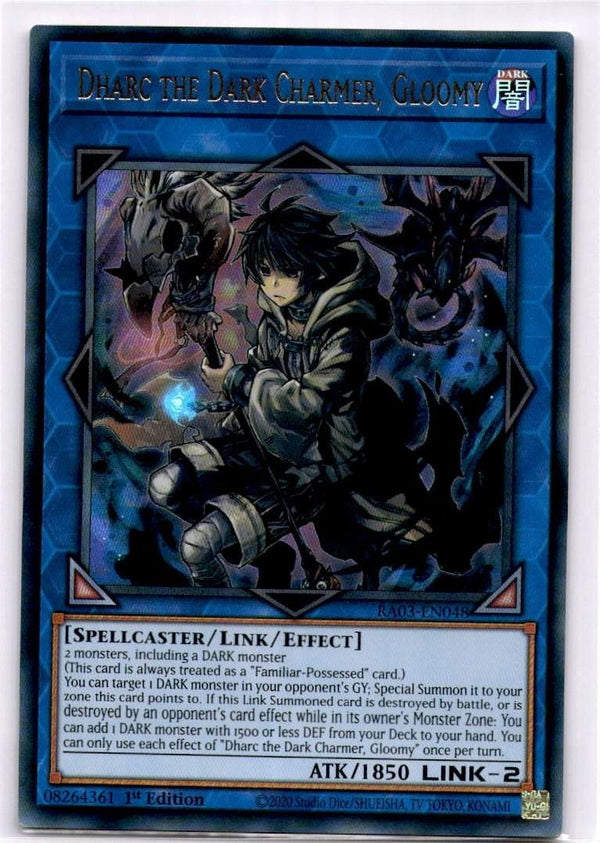 Yugioh Dharc the Dark Charmer, Gloomy RA03-EN048 Ultra Rare 1st Edition NM