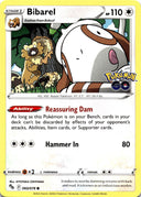 Pokemon Bibarel 060/078 Pokemon Go Non Holo NM