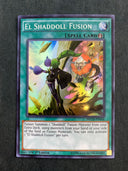 Yugioh El Shaddoll Fusion NECH-EN064 Super Rare 1st Edition LP