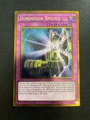 Yugioh Dimension Sphinx MVP1-ENG23 Gold Rare 1st Edition MP/LP