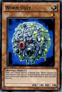 Yugioh Worm Ugly HA03-EN024 Super Rare 1st Edition VLP/NM