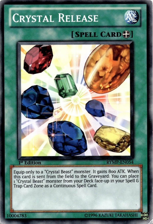 Yugioh Crystal Release RYMP-EN054 Common 1st Edition MP