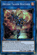 Yugioh Decode Talker Heatsoul RA01-EN048 Super Rare 1st Edition NM