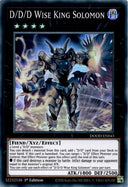Yugioh D/D/D Wise King Solomon DOOD-EN043 Super Rare 1st Edition NM