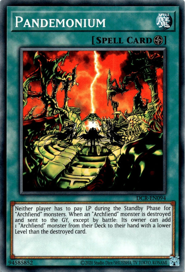 Yugioh Pandemonium DCR-EN094 Common Unlimited Edition NM