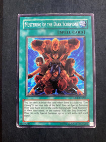 Yugioh Mustering of the Dark Scorpions DCR-093 Common Unlimited Edition HP