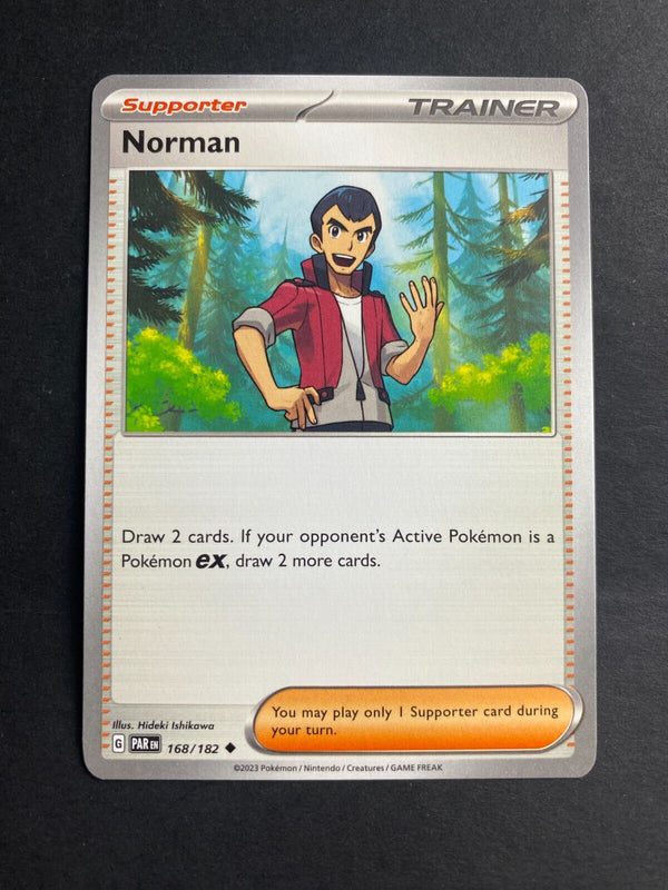 Pokemon Norman 168/182 Pradox Rift Non Holo NM