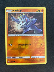 Pokemon Machop 63/145 Guardians Rising Reverse Holo NM