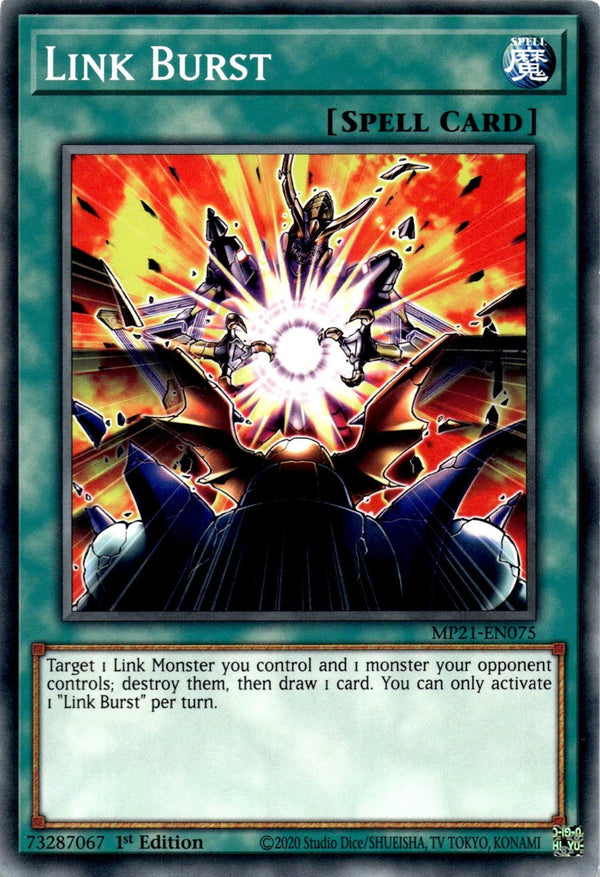 Yugioh Link Burst MP21-EN075 Common 1st Edition LP