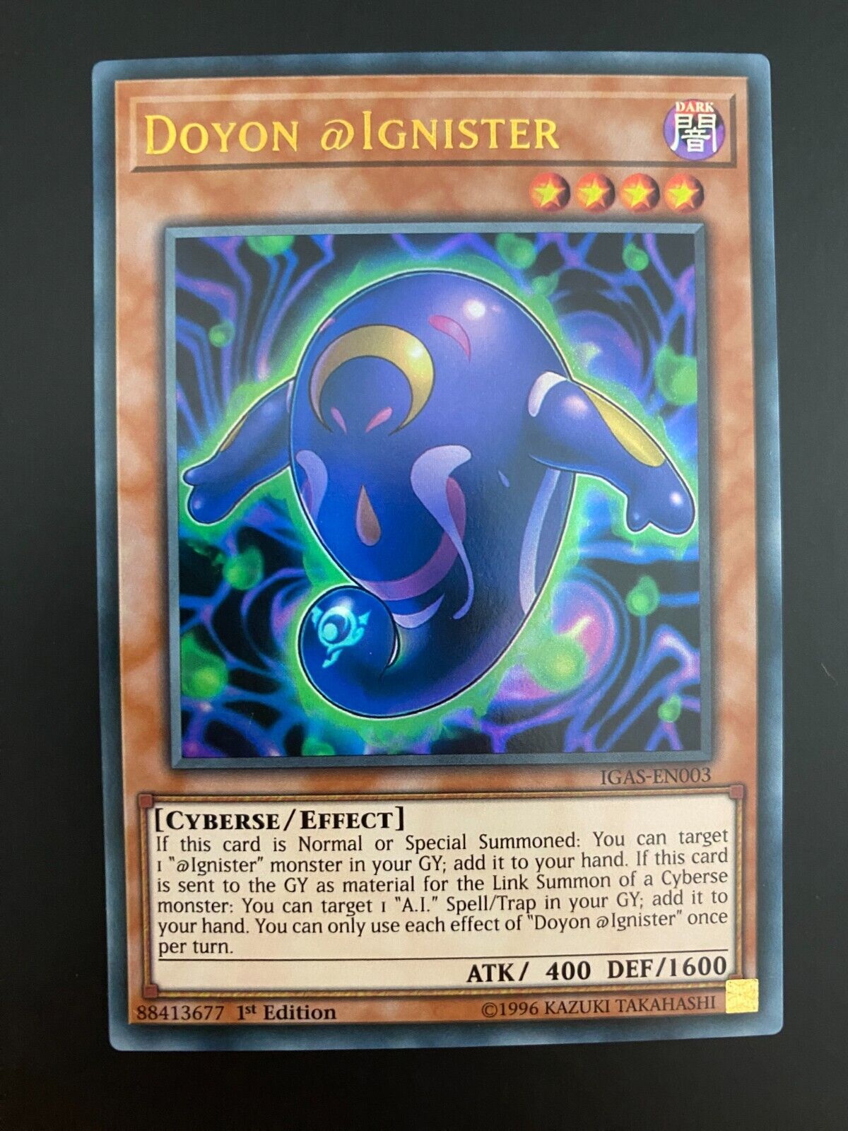 Yugioh Doyon @Ignister IGAS-EN003 1st Edition Ultra Rare NM/MINT