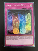 Yugioh Backs to the Wall SPWA-EN053 1st Edition Super Rare NM/MINT