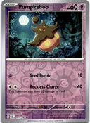 Pokemon Pumpkaboo 077/182 Paradox Rift Reverse Holo NM