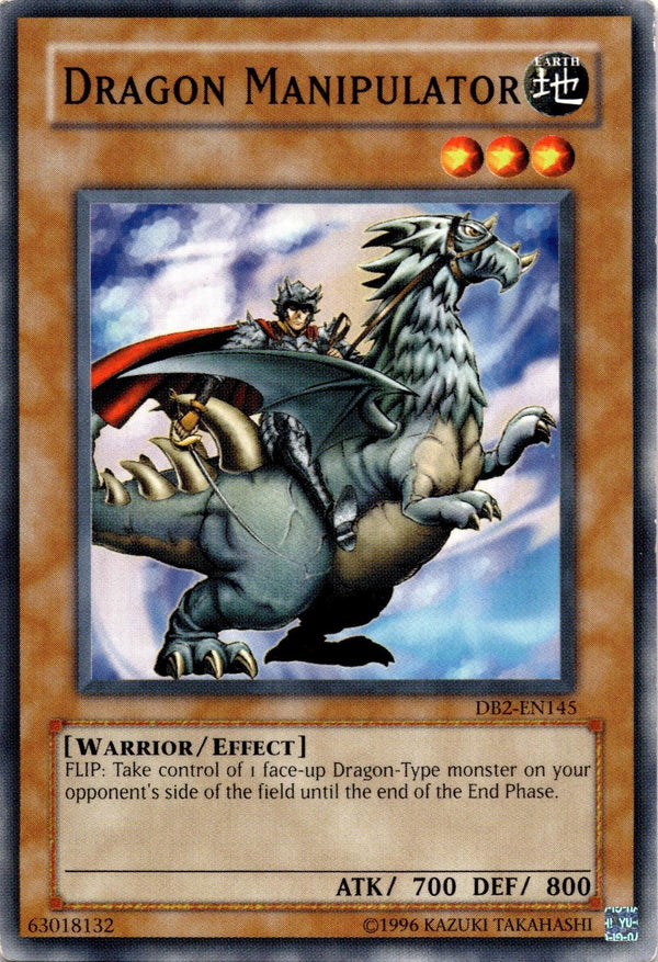 Yugioh Dragon Manipulator DB2-EN145 Common Unlimited Edition HP/MP