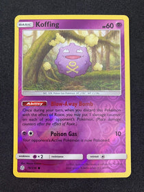 Pokemon Koffing 76/236 Cosmic Eclipse Reverse Holo NM