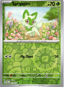 Pokemon Sprigatito 013/193 Paldea Evolved Reverse Holo NM