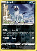 Pokemon Absol 164/264 Fusion Strike Reverse Holo NM