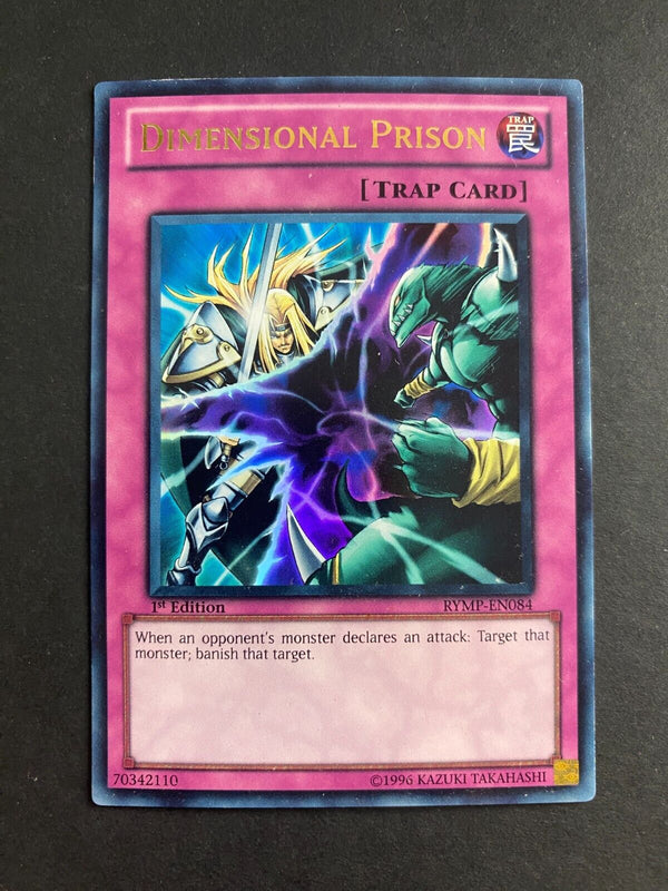Yugioh Dimensional Prison RYMP-EN084 Ultra Rare 1st Edition MP (2)