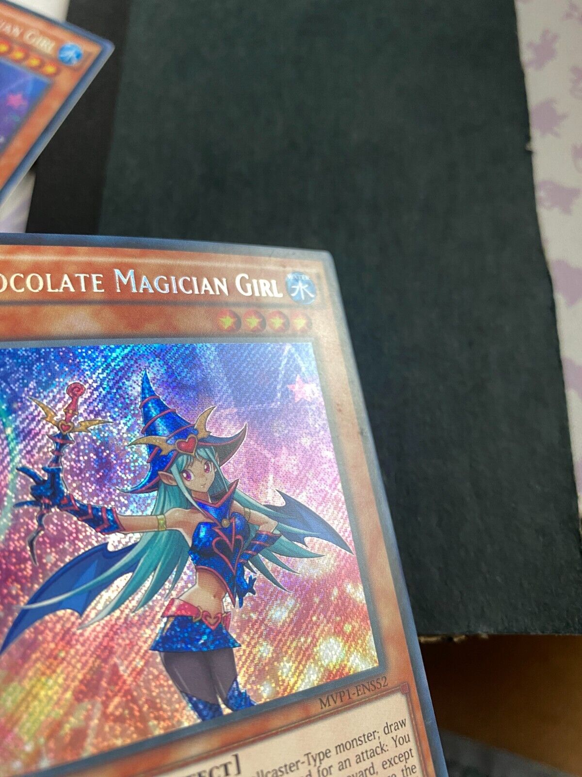 Yugioh Chocolate Magician Girl MVP1-ENS52 Secret Rare 1st Edition LP