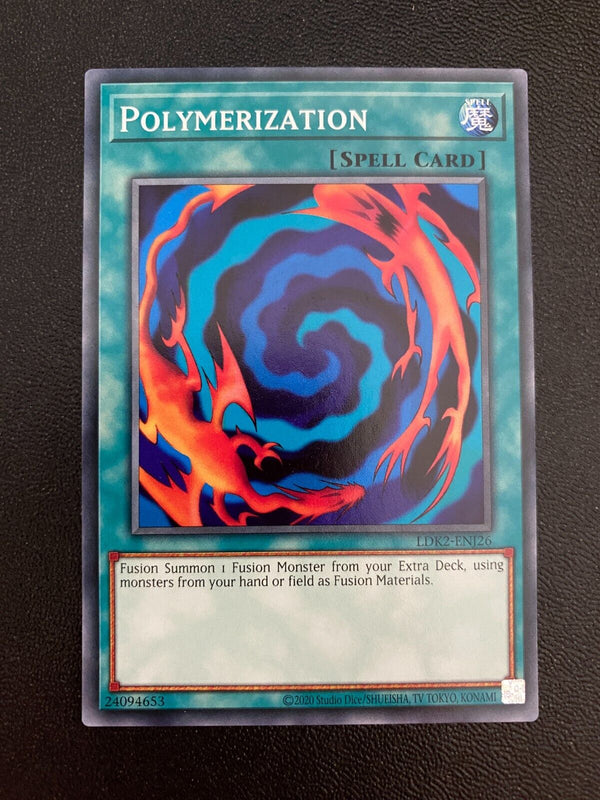 Yugioh Polymerization LDK2-ENJ26 Common Unlimited Edition NM