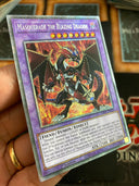 Yugioh Masquerade the Blazing Dragon RA02-EN022 Platinum Secret Rare 1st Ed NM