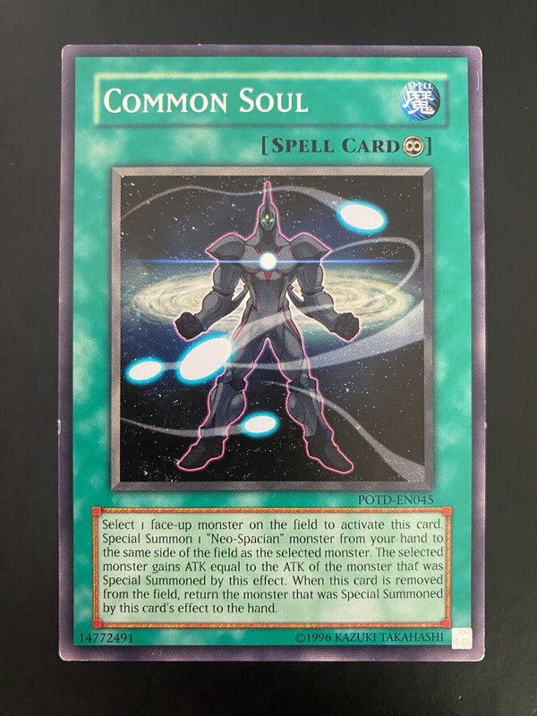 Yugioh Common Soul POTD-EN045 Common Unlimited Edition LP/VLP