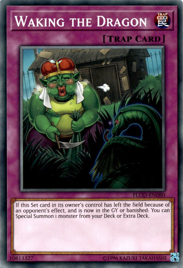 Yugioh Waking the Dragon FLOD-EN080 Common 1st Edition NM