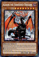 Yugioh Albion the Shrouded Dragon RA05-EN019 NA Print Secret Rare 1st Edition NM