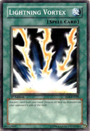 Yugioh Lightning Vortex SD8-EN026 Common 1st Edition DAMAGED