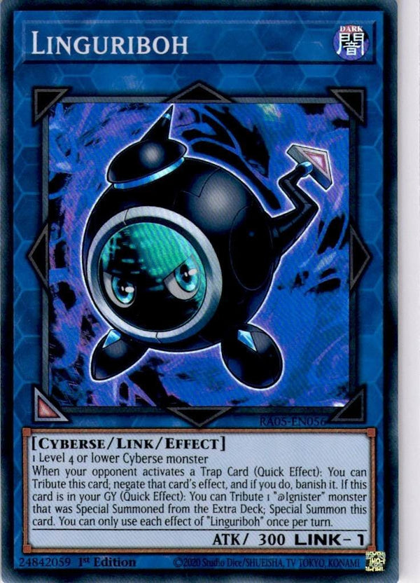 Yugioh Linguriboh RA05-EN056 Super Rare 1st Edition NM