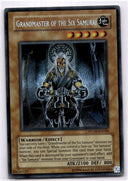 Yugioh Grandmaster of the Six Samurai STON-EN000 Secret Rare Unlimited Ed VLP/NM