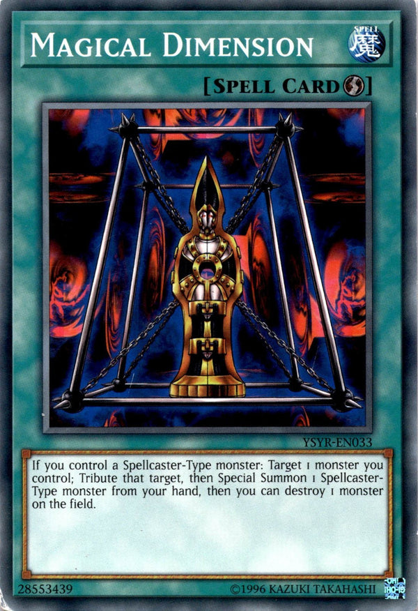 Yugioh Magical Dimension YSYR-EN033 Common 1st Edition MP