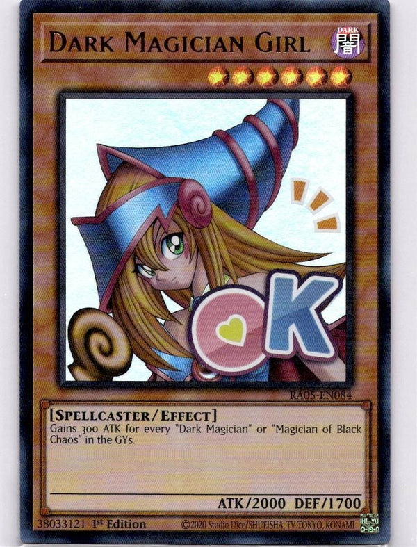 Yugioh Dark Magician Girl RA05-EN084 NA Print Ultra Rare 1st Edition NM