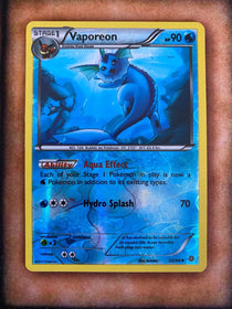 Pokemon Vaporeon 22/98 Ancient Origins Reverse Holo LP/VLP