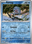 Pokemon Poliwag 041/167 Twilight Masquerade Reverse Holo NM