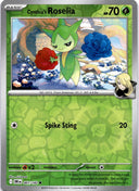 Pokemon Cynthia's Roselia 007/182 Destined Rivals Reverse Holo NM