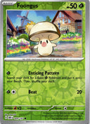 Pokemon Foongus 009/197 Obsidian Flames Reverse Holo NM