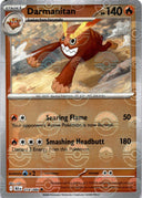 Pokemon Darmanitan 014/086 Black Bolt Reverse Holo Pokeball NM