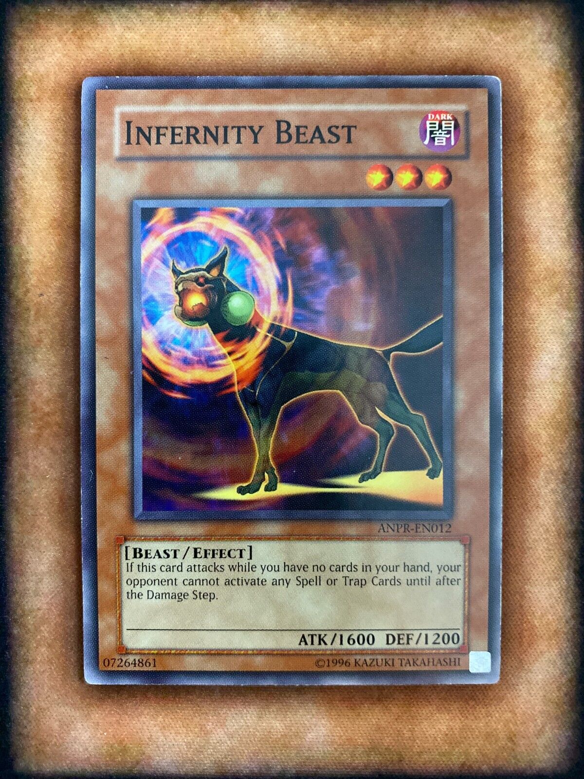 Yugioh Infernity Beast ANPR-EN012 Common Unlimited Edition MP