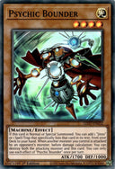Yugioh Psychic Bounder LED7-EN032 Super Rare 1st Edition HP/MP (SCUFF)