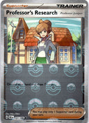 Pokemon Professor's Research 085/086 Black Bolt Reverse Holo Pokeball NM