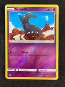 Pokemon Salandit 46/111 Crimson Invasion Reverse Holo NM-MINT