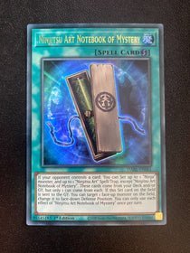 Yugioh Ninjitsu Art Notebook of Mystery DABL-EN061 Ultra Rare 1st Ed NM/MINT