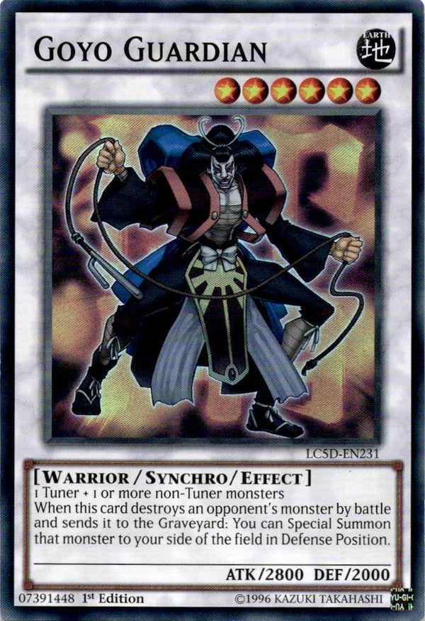 Yugioh Goyo Guardian LC5D-EN0231 Super Rare 1st Edition VLP/NM