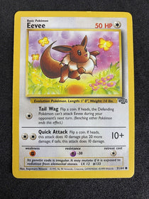 Pokemon Eevee 51/64 Jungle Non Holo LP