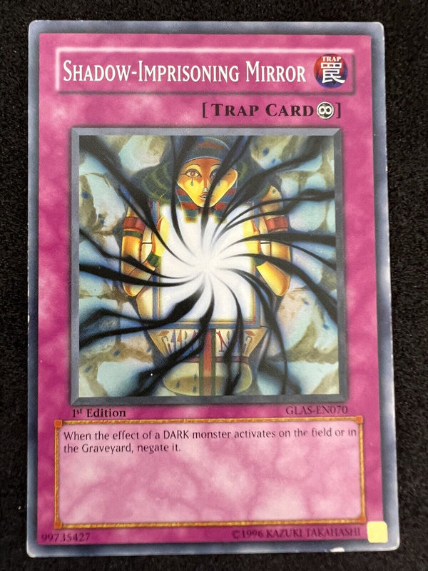 Yugioh Shadow-Imprisoning Mirror GLAS-EN070 1st Edition Common LP